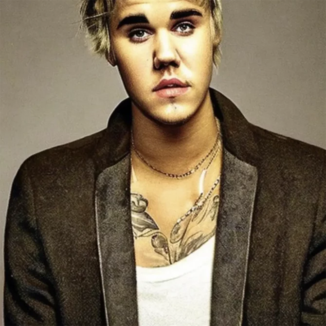 Justin Bieber in the style of Whistler     3